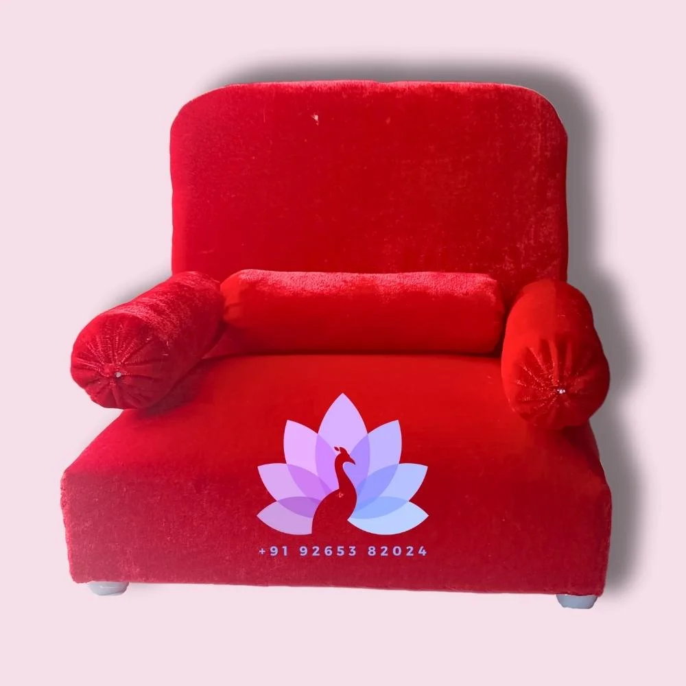 wooden seating for krishna