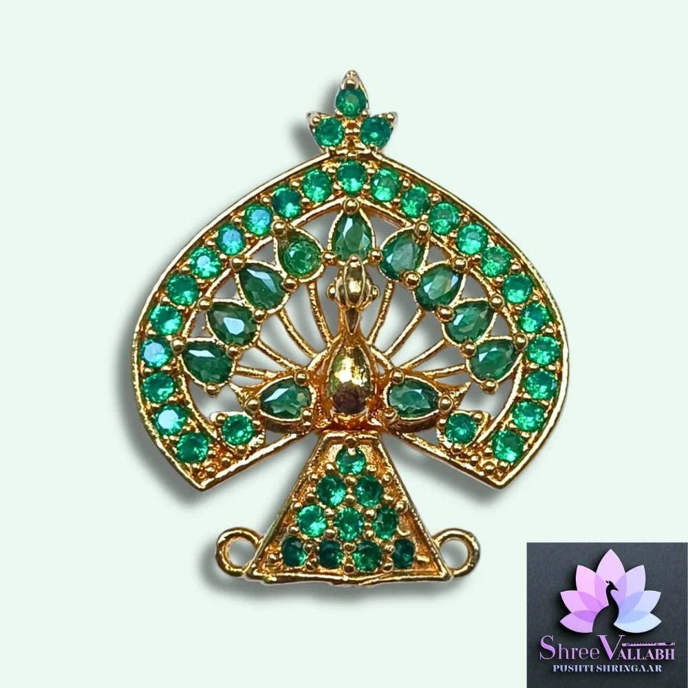 mastak shringar/head ornament/mukut category for krishna shringar as per pushti shringar seva pranali