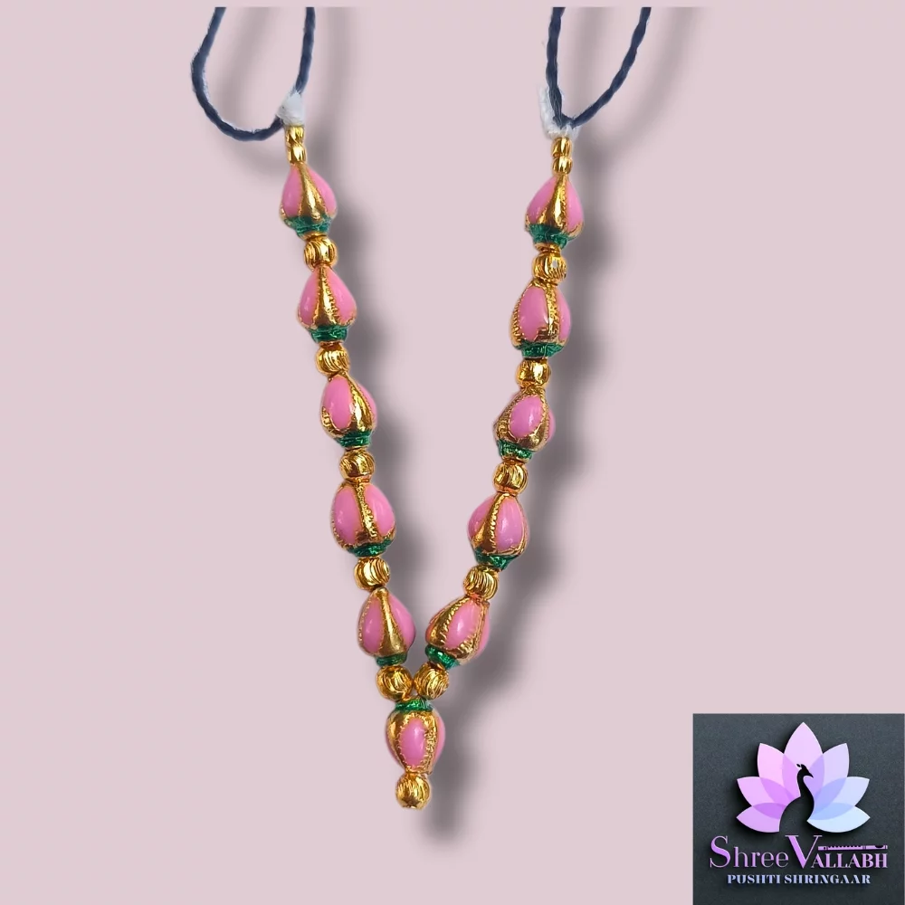 neckless ornament/malaji category for krishna shringar as per pushti shringar seva pranali