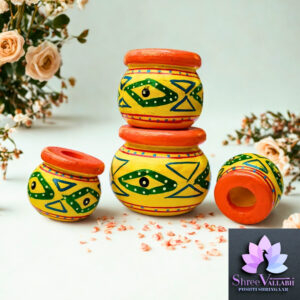 WOODEN MATKI SET
