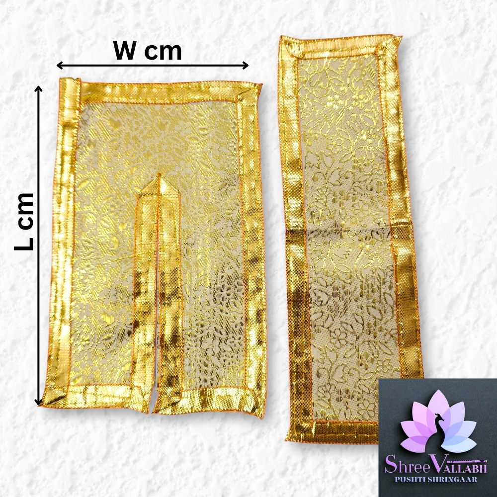 GOLDEN ZARI CHIRA VASTRA - Image 4
