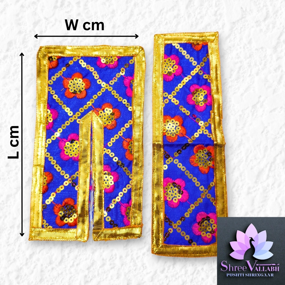 SATIN CHIRA VASTRA WITH EMBROIDERY - Image 4