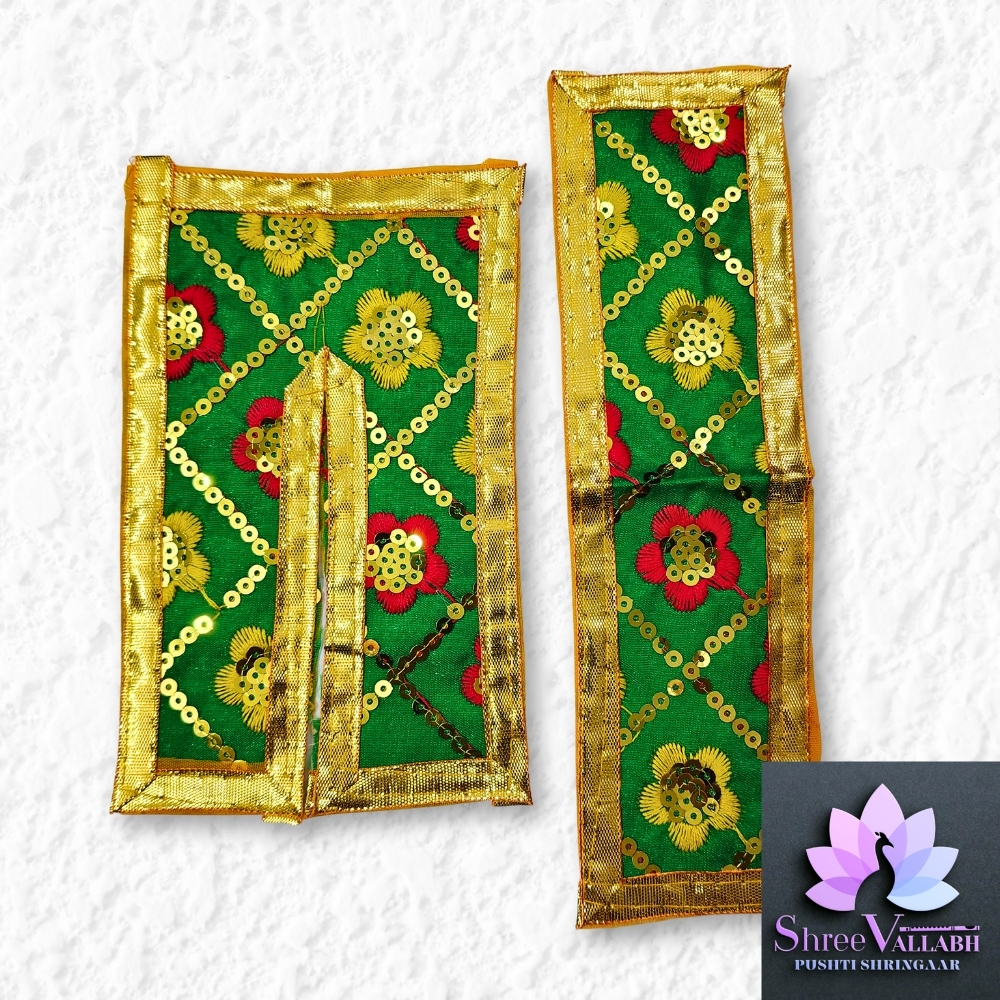 SATIN CHIRA VASTRA WITH EMBROIDERY - Image 5