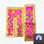 SATIN CHIRA VASTRA WITH EMBROIDERY