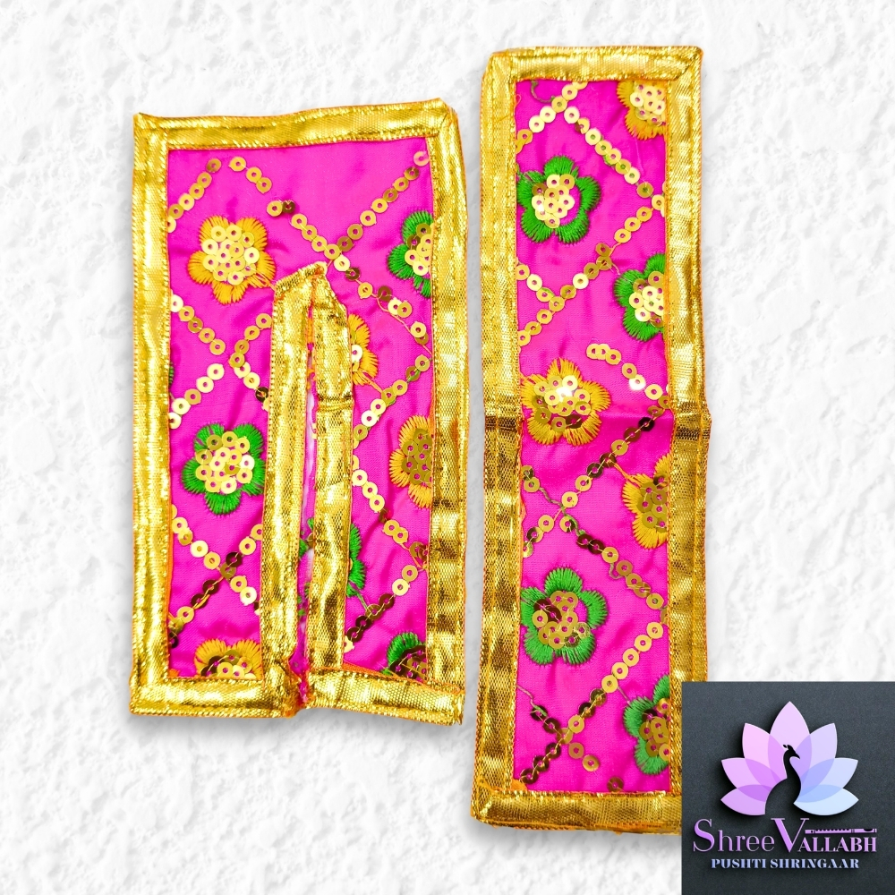 SATIN CHIRA VASTRA WITH EMBROIDERY - Image 7